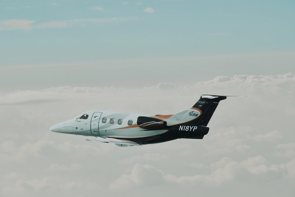 private jet image