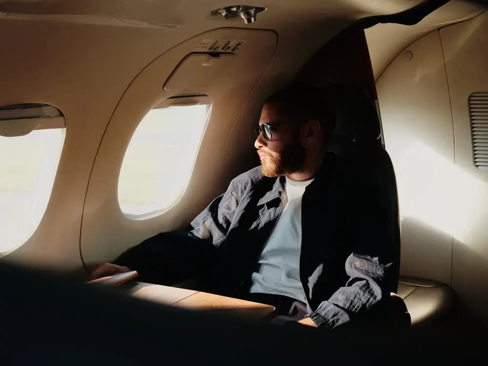private jet image